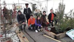 Des élèves de Costa-de-Beauregard ont créé un jardin miniature